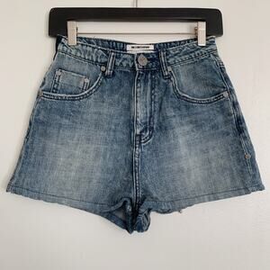 Acid Wash ONE by One Teaspoon High Waist Bandits Shorts 25